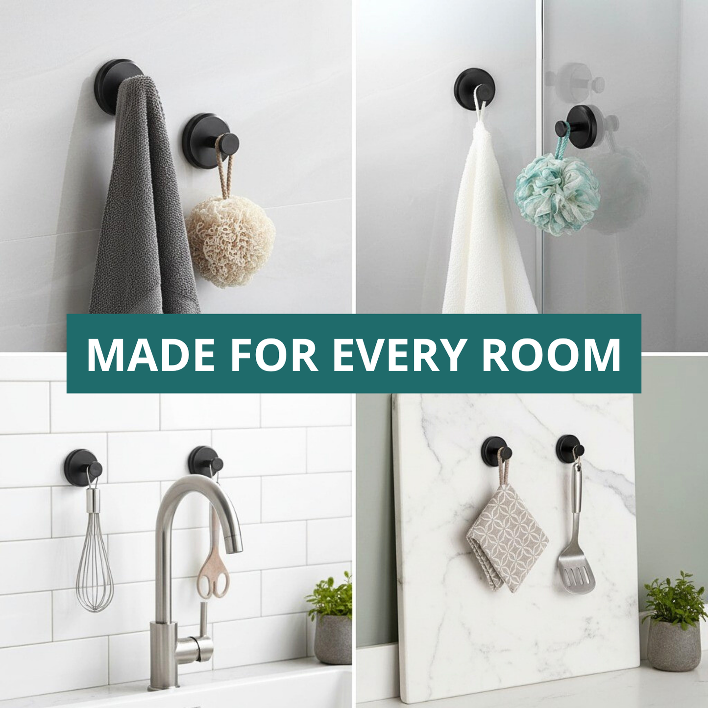 ABYRIA® Suction Hooks